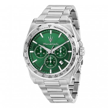 VELOCITA 43MM CHR GREEN DIAL
