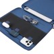PORTABLOCCO PELLE E TESSUTO