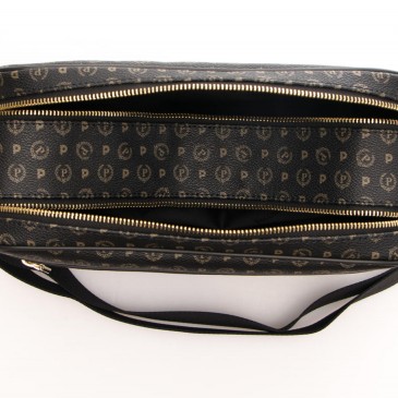 HERITAGE BORSA PVC NERO VITELLO NERO