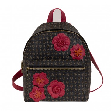ZAINO HERITAGE PVC NERO/VIT LACCA