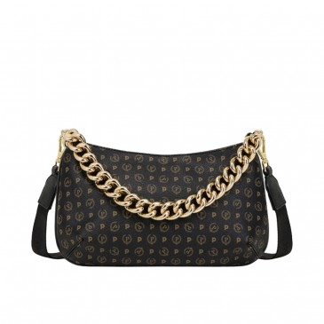 BORSA HERITAGE PVC NERO/VIT NERO
