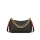 BORSA HERITAGE PVC NERO+VIT LACCA