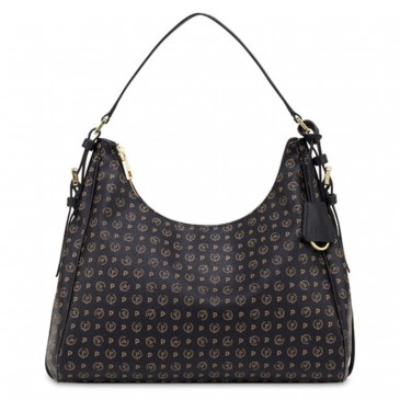 BORSA HERITAGE PVC NERO + VIT  NERO