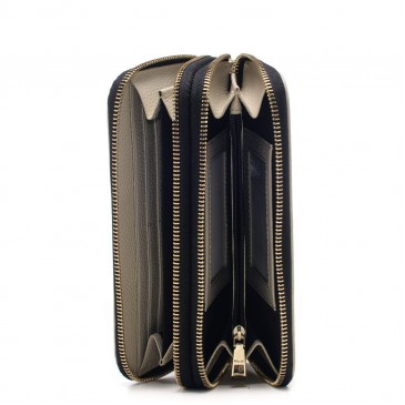 PORTAF D HERITAGE PVC NERO+VIT AVOR