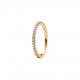 ANELLO PAVE FASCIA SOTTILE
