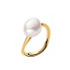 ANELLO PERLA BAROCCA D’ACQUA DOLCE COLTIVATA