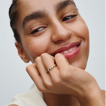 ANELLO FASCIA A CUORI BE LOVE