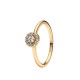 ANELLO PUNTO LUCE E PAVÈ