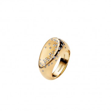 ANELLO SIGILLO GRANDE CON PIETRE LUMINOSE