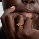 ANELLO SIGILLO PICCOLO CON PIETRE LUMINOSE