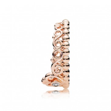 Anello corona tiara principessa