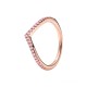 ANELLO DESIDERIO SCINTILLANTE ROSA