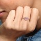 Anello Cuore Rosa