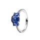 ANELLO TRILOGY PIETRE BLU
