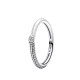 ANELLO PIETRE LUMINOSE & SMALTO BIANCO PANDORA ME