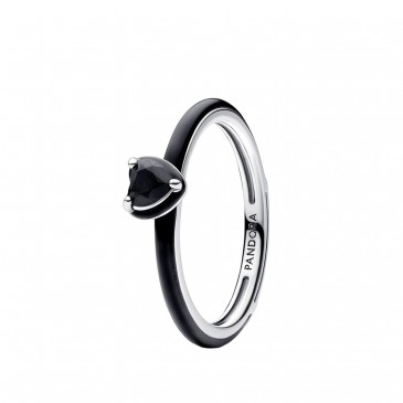 ANELLO BLACK CHAKRA HEART PANDORA ME