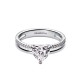 ANELLO DOPPIA FASCIA CON CUORE