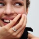 ANELLO INTRECCIO CON PERLE D’ACQUA DOLCE COLTIVATE E PAVÈ