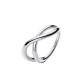 ANELLO INFINITO LINEA SINUOSA