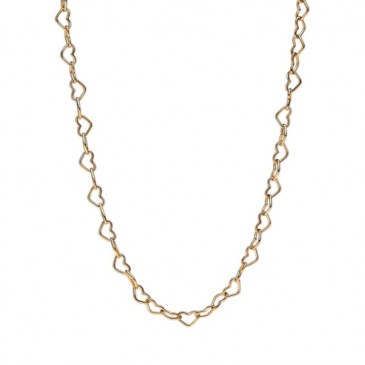 COLLANA CATENA DI CUORI