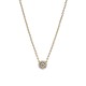 COLLANA PUNTO LUCE E PAVÈ