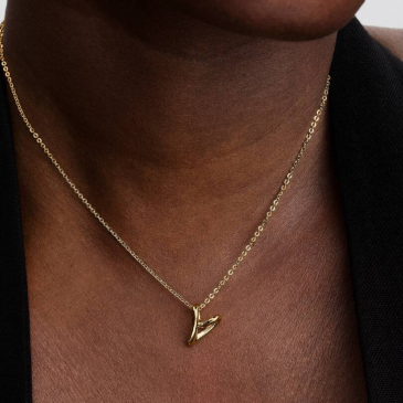 COLLANA CUORE PICCOLO LINEA SINUOSA