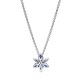 COLLANA PENDENTE HERBARIUM FIORE BLU