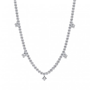 COLLANA CON GOCCE LUMINOSE