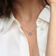 COLLANA CUORE INFINITO PIETRE LUMINOSE