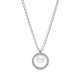 COLLANA CON PERLA D’ACQUA DOLCE COLTIVATA E PAVÈ