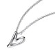 COLLANA CUORE LINEA SINUOSA