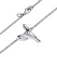 COLLANA CUORE LINEA SINUOSA