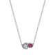 COLLANA DOPPI CUORI