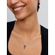 COLLANA DOPPI CUORI ROSSI