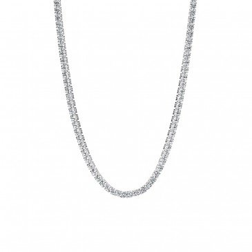 COLLANA DOPPIA PIETRA LUMINOSA