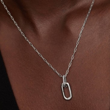COLLANA CON LINK PENDENTE APRIBILE PANDORA ME
