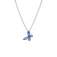COLLANA FARFALLA LUMINOSA BLU