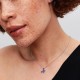 COLLANA FARFALLA LUMINOSA BLU