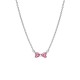 COLLANA FIOCCO LUMINOSO ROSA