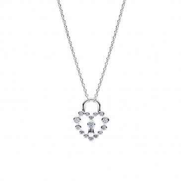COLLANA LUCCHETTO CUORE LUMINOSO