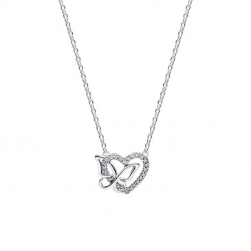 Collana Cuore e Farfalla