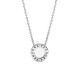 COLLANA CON CERCHIO PAVÉ