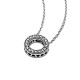 COLLANA CON CERCHIO PAVÉ