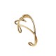 BRACCIALE APERTO CUORE LINEA SINUOSA