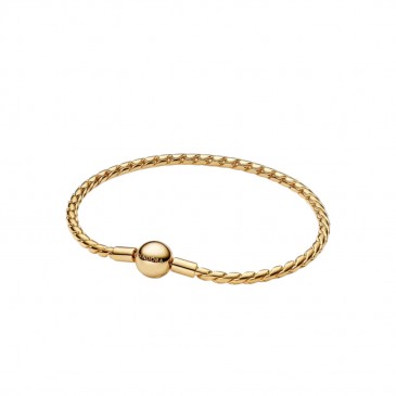 BRACCIALE MAGLIA SPIGA CON CHIUSURA A SFERA