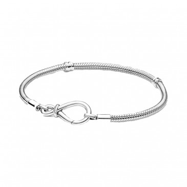 BRACCIALE CON CHIUSURA A NODO INFINITO
