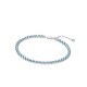 BRACCIALE TENNIS CRISTALLI AZZURRI