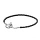 PANDORA MOMENTS BRACCIALE T-BAR IN PELLE INTRECCIATA