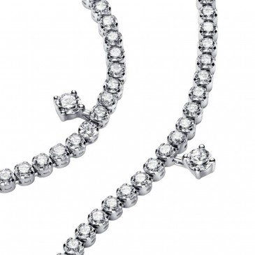 BRACCIALE TENNIS CON GOCCE LUMINOSE