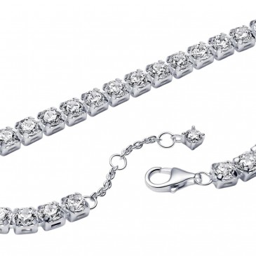 BRACCIALE TENNIS CON PIETRE GRANDI